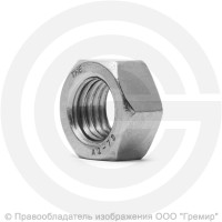 Гайка нержавеющая A2 М12 DIN 934