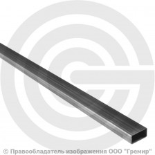 Труба 100х80х3 нержавеющая AISI 304 профильная матовая EN 10219-2 (ASTM A554)