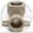 Угольник PP-R комбинированный серый ВР (ВН) Дн 20-1/2&quot; с креплением VALFEX