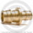 Муфта латунная переходная для PE-X труб Дн 25-20 GX103 Giacomini