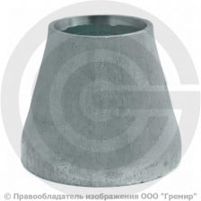 Переход 133х5-108х4 (Ду 125-100) оцинкованный концентрический ГОСТ 17378
