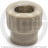 Муфта PP-R комбинированная серая ВР (ВН) Дн 25-1/2&quot; Pro Aqua