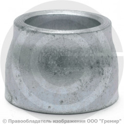 Переход 45х2,5-32х2 (Ду 40-25) оцинкованный концентрический ГОСТ 17378 КАЗ