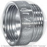 Удлинитель латунный ВР-НР (ВН-НАР) Ду-20 (3/4&quot;) L=25мм хром SantechSystems