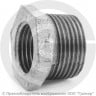 Футорка чугунная оцинкованная НР-ВР (НАР-ВН) Ду 32-15 (1 1/4&quot;-1/2&quot;) Fittex PLUS
