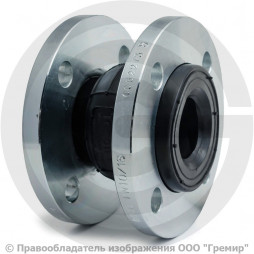Компенсатор резиновый фланцевый (гибкая вставка) Ду-32 Ру-10/16 EPDM Tecofi DI7240N