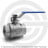 Кран нержавеющий AISI 316 (CF8M) Ду-40 (1 1/2&quot;) Ру-40 ВР (ВН) муфтовый NK-BML40/6