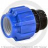 Муфта ПЭ компрессионная Дн 25-1/2&quot; Ру-16 НР (НАР) VALFEX