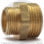 Ниппель латунный переходной НР (НАР) Ду 25-15 (1"-1/2") VALFEX