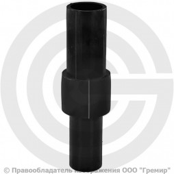 Переход ПЭ100-сталь спигот неразъемный Дн 63-57 Ру-10 SDR17