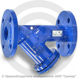 Фильтр сетчатый Y-образный чугунный фланцевый Ду-100 Ру-16 (Т<300°С) Benarmo