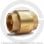 Клапан обратный осевой латунный Ду-32 (1 1/4") Ру-16 ВР (ВН) (Т<100°С) шток латунь Китай