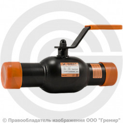 Кран стальной под приварку Ду-65 Ру-25 L=280мм АДЛ КШТ.10.065.25