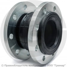 Компенсатор резиновый фланцевый (гибкая вставка) Ду-300 Ру-10 EPDM Tecofi DI7240N