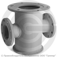 Подставка пожарная фланцевая односторонняя ППФО стальная Ду-200 Подставка пожарная фланцевая односторонняя ППФО стальная Ду-200