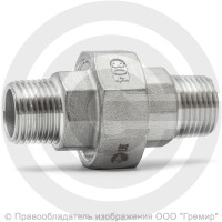 Американка нержавеющая AISI 304 НР (НАР) Ду-8 (1/4") Американка нержавеющая AISI 304 НР (НАР) Ду-8 (1/4")
