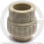 Муфта PP-R комбинированная серая НР (НАР) Дн 16-1/2" Wavin Ekoplastik