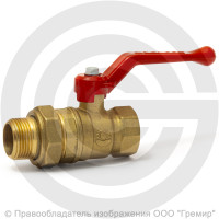 Кран латунный Ду-32 (1 1/4") Ру-40 ВР-"Американка" рычаг VALFEX 11Б27фт1М Кран латунный Ду-32 (1 1/4") Ру-40 ВР-"Американка" рычаг VALFEX 11Б27фт1М