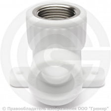 Водорозетка PP-R белая ВР (ВН) Дн 25-3/4" 90гр Pro Aqua