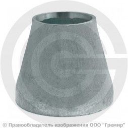 Переход 45х2,5-25х1,6 (Ду 40-20) оцинкованный концентрический ГОСТ 17378