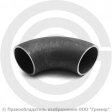 Отвод 45х2,5 (Ду-40) стальной (Ст.20) 90 градусов Китай