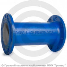 Патрубок фланцевый ПФ Ду-200 L=600мм ВЧШГ с ЦПП цинк+AL ГОСТ ISO 2531-2012