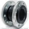 Гибкая вставка резиновая фланцевая Ду-200 Ру-16 EPDM Tecofi DI7240N
