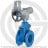 Задвижка чугунная фланцевая с редуктором Ду-500 Ру-16 (Т&lt;110°С) VOC4241C Tecofi