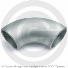 Отвод 426х10 (Ду-400) оцинкованный 90 градусов ГОСТ 17375