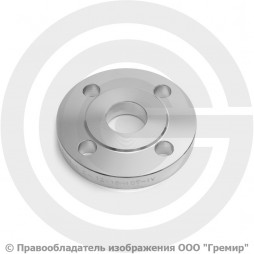Фланец плоский нержавеющий 12х18н10т 1-25-16 ГОСТ 12820, Ру-16, Ду-25