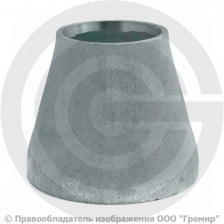 Переход 57х5-25х3 (Ду 50-20) оцинкованный концентрический ГОСТ 17378