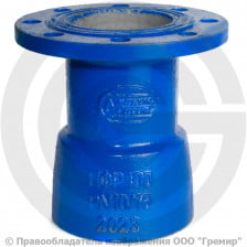 Переход раструб-фланец ХРФ ВЧШГ с ЦПП Ду 400-250