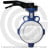 Затвор дисковый поворотный межфланцевый Ду-80 Ру-16 PTFE с нержавеющим диском Tecofi VP4449R-02PTFE