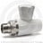 Кран PP-R Дн 25-3/4&quot; НР (НАР) прямой для радиатора белый RTP (РосТурПласт) 21517