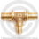 Тройник бронзовый для PE-X труб Дн 32-32-32 RAUTITAN PLATINUM RX Rehau