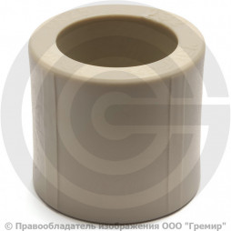 Муфта PP-R серая внутренняя пайка Дн 50 VALFEX