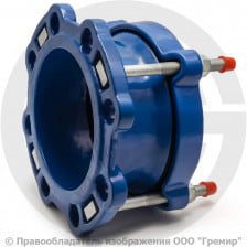 Муфта чугунная соединительная Ду-175 (Дн 192-210) ПФРК Benarmo