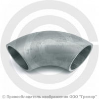 Отвод 89х3 (Ду-80) оцинкованный 90 градусов ГОСТ 17375