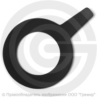 Прокладка фланцевая резиновая ТМКЩ Ду-80 Ру 10-40 (141х87х5) 5 мм с ушком исп.А ГОСТ 15180-86 Прокладка фланцевая резиновая ТМКЩ Ду-80 Ру 10-40 (141х87х5) 5 мм с ушком исп.А ГОСТ 15180-86