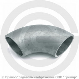 Отвод 89х4 (Ду-80) оцинкованный 90 градусов ГОСТ 17375