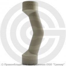 Обвод PP-R раструбный серый Дн 20 Ру-20 Wavin Ekoplastik