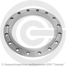 Фланец плоский стальной 1-400-6 ГОСТ 12820, Ру-6, Ду-400
