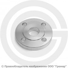 Фланец плоский нержавеющий 12х18н10т 1-25-25 ГОСТ 12820, Ру-25, Ду-25