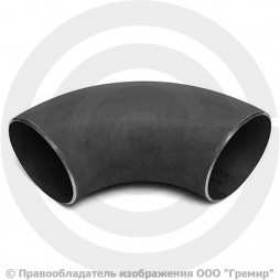 Отвод П90 273х8 (Ду-250) стальной (Ст.20) 90 градусов ГОСТ 30753