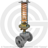 Регулятор давления прямого действия НЗ "до себя" чугунный фланцевый Ду-50 Ру-16 Kvy=40 м3/ч 0,1-0,6 МПа Энерготехномаш УРРД-НЗ-РД
