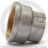Муфта латунная переходная ВР (ВН) Ду 15-10 (1/2&quot;- 3/8&quot;) никель Aquasfera