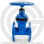 Задвижка чугунная фланцевая Ду-40 Ру-16 (Т<110°С) VOC4241C Tecofi