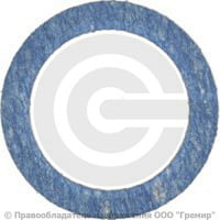 Прокладка фланцевая ПМБ Ду-150 Ру-40 (222х161х2) 2 мм ГОСТ 15180-86
