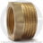 Футорка латунная НР-ВР (НАР-ВН) Ду 15-8 (1/2&quot;-1/4&quot;) VALFEX
