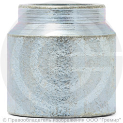 Бобышка стальная оцинкованная для термометра, манометра и датчика давления вварная G1/2 L=30мм ВР (ВН) БП-05 Багория